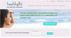 Desktop Screenshot of healthgist.com